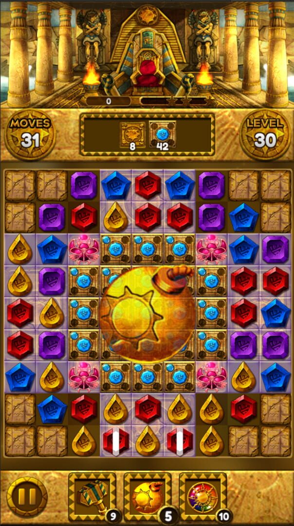 Jewel Queen: Puzzle & Magic - Screenshot