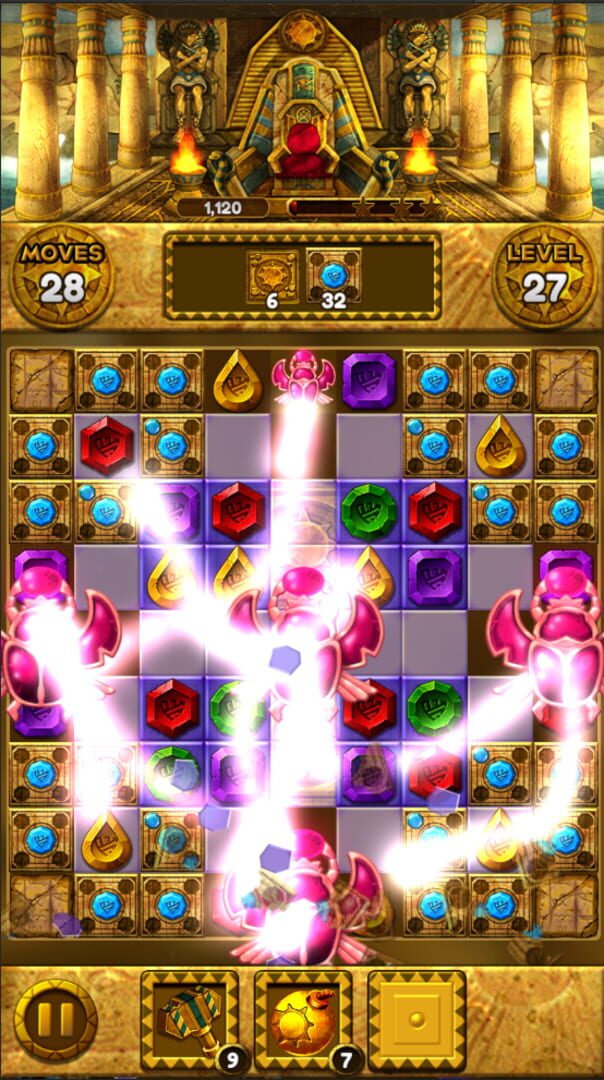 Jewel Queen: Puzzle & Magic - Screenshot