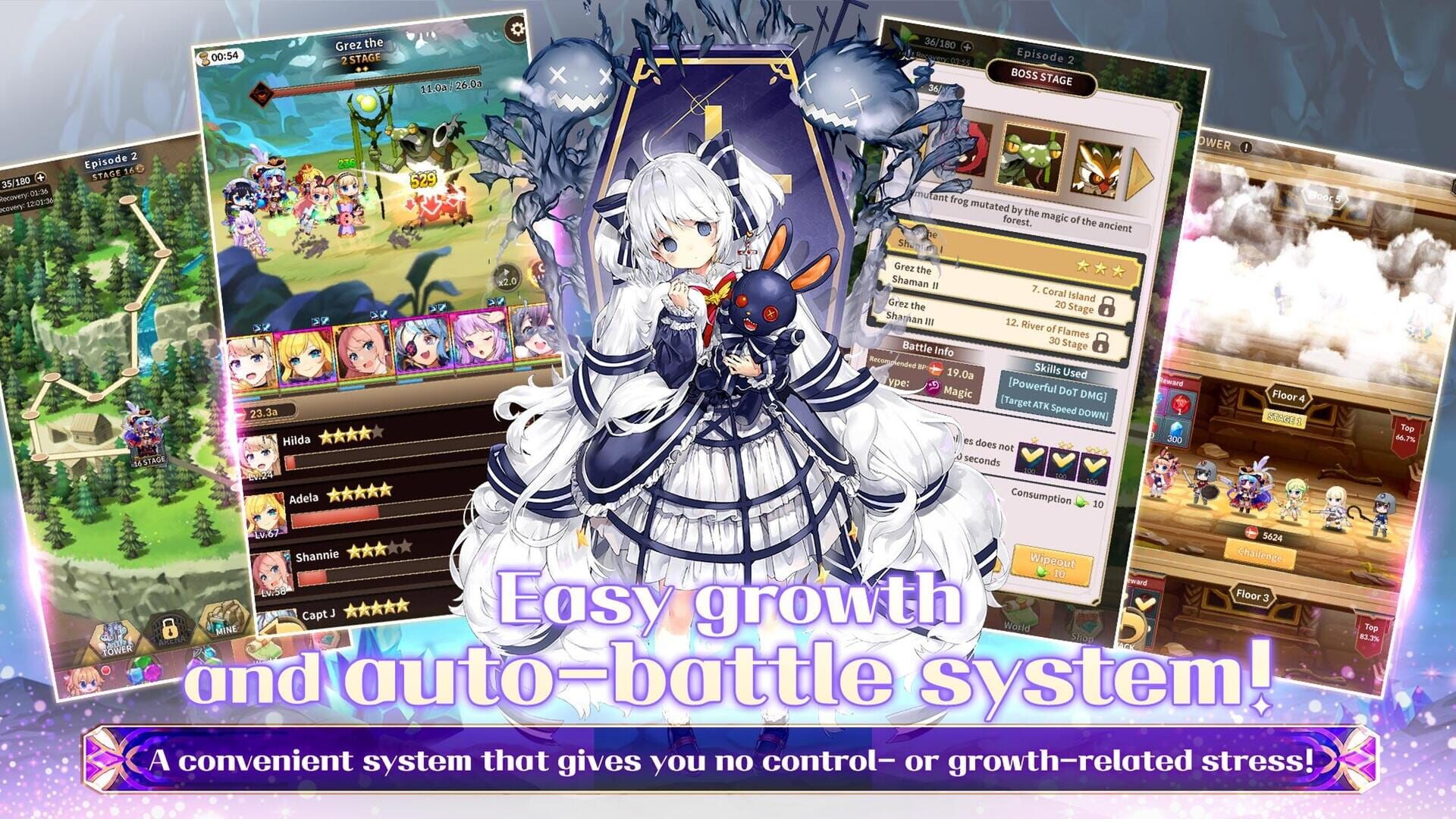 Merge Girls - Screenshot