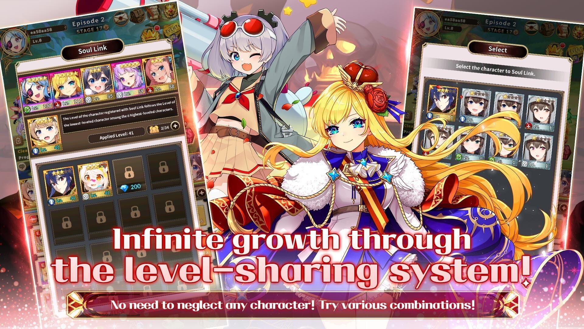 Merge Girls - Screenshot