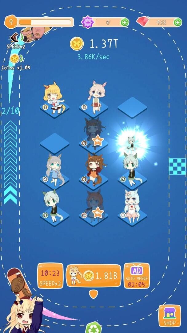 Racing Girl - Screenshot