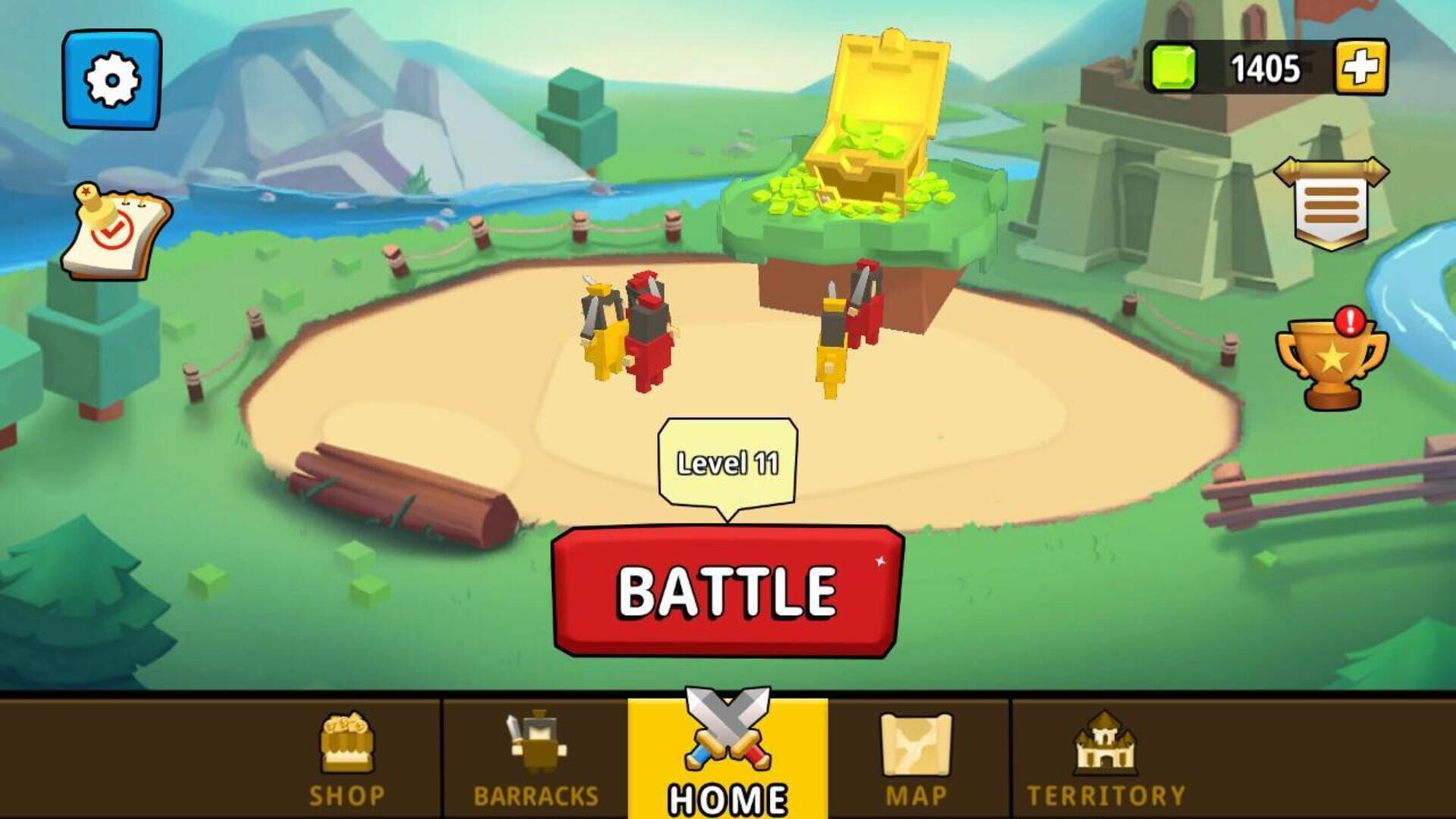 King of Land Grabbers 3D - Screenshot