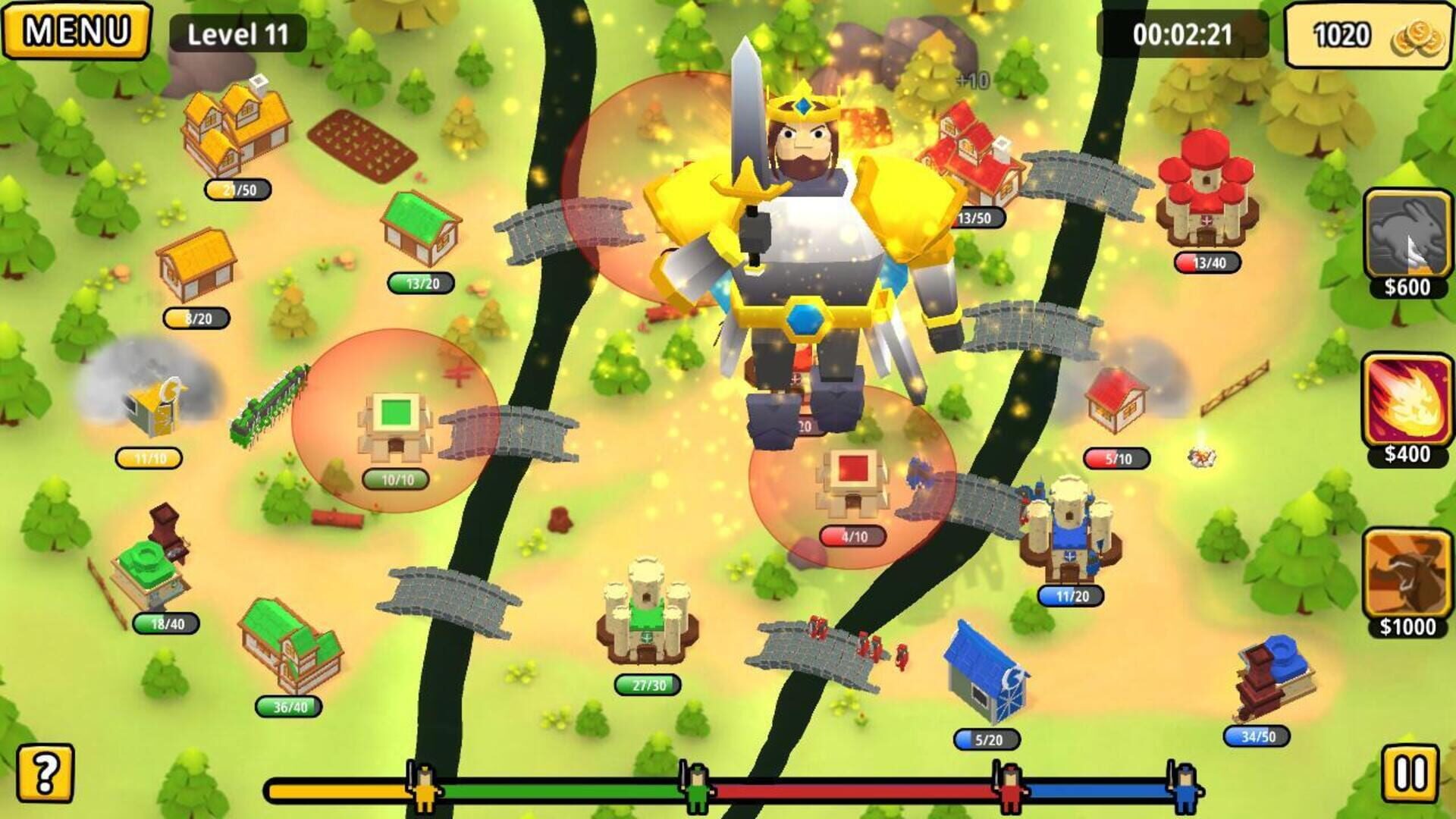 King of Land Grabbers 3D - Screenshot