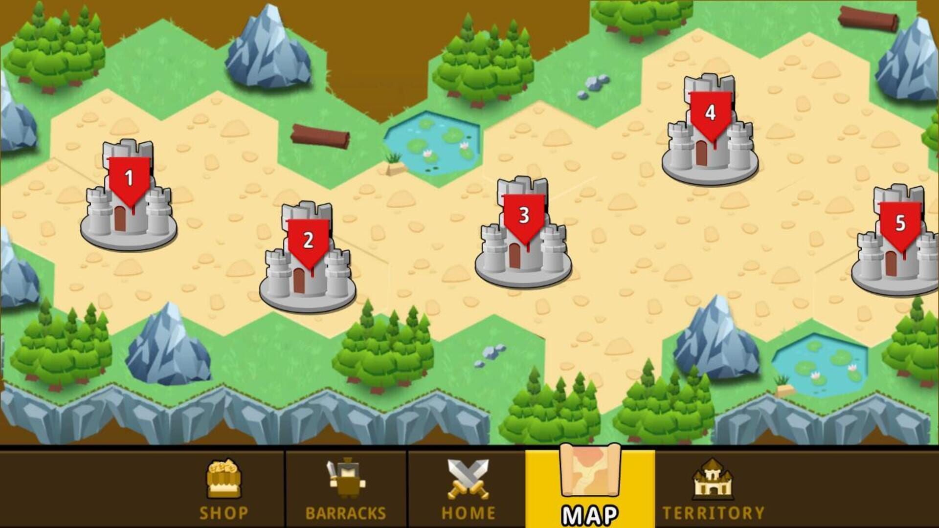 King of Land Grabbers 3D - Screenshot