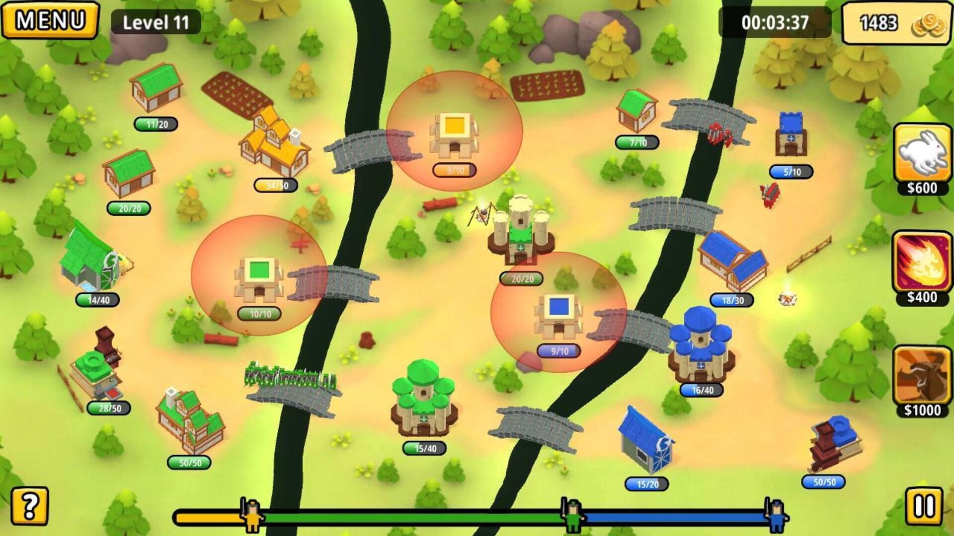 King of Land Grabbers 3D - Screenshot