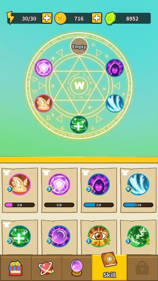 Idle Tiny Wizard - Screenshot