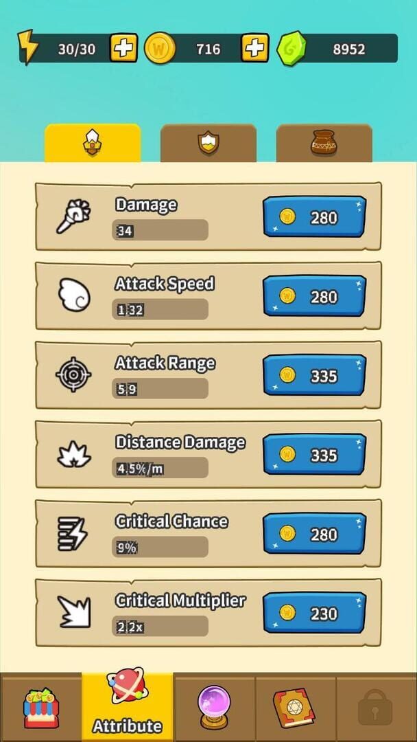 Idle Tiny Wizard - Screenshot