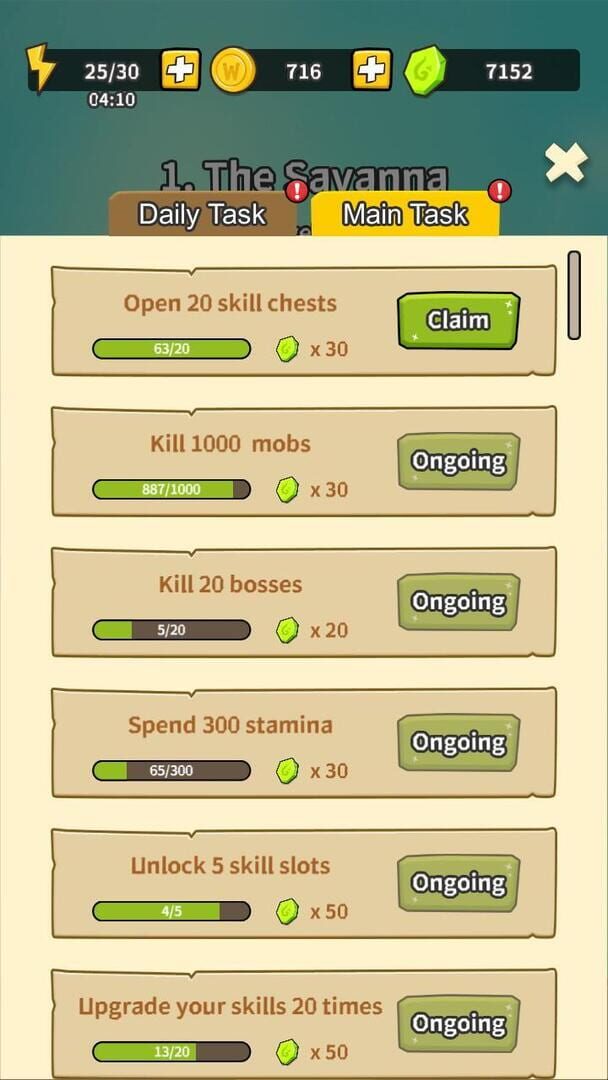 Idle Tiny Wizard - Screenshot