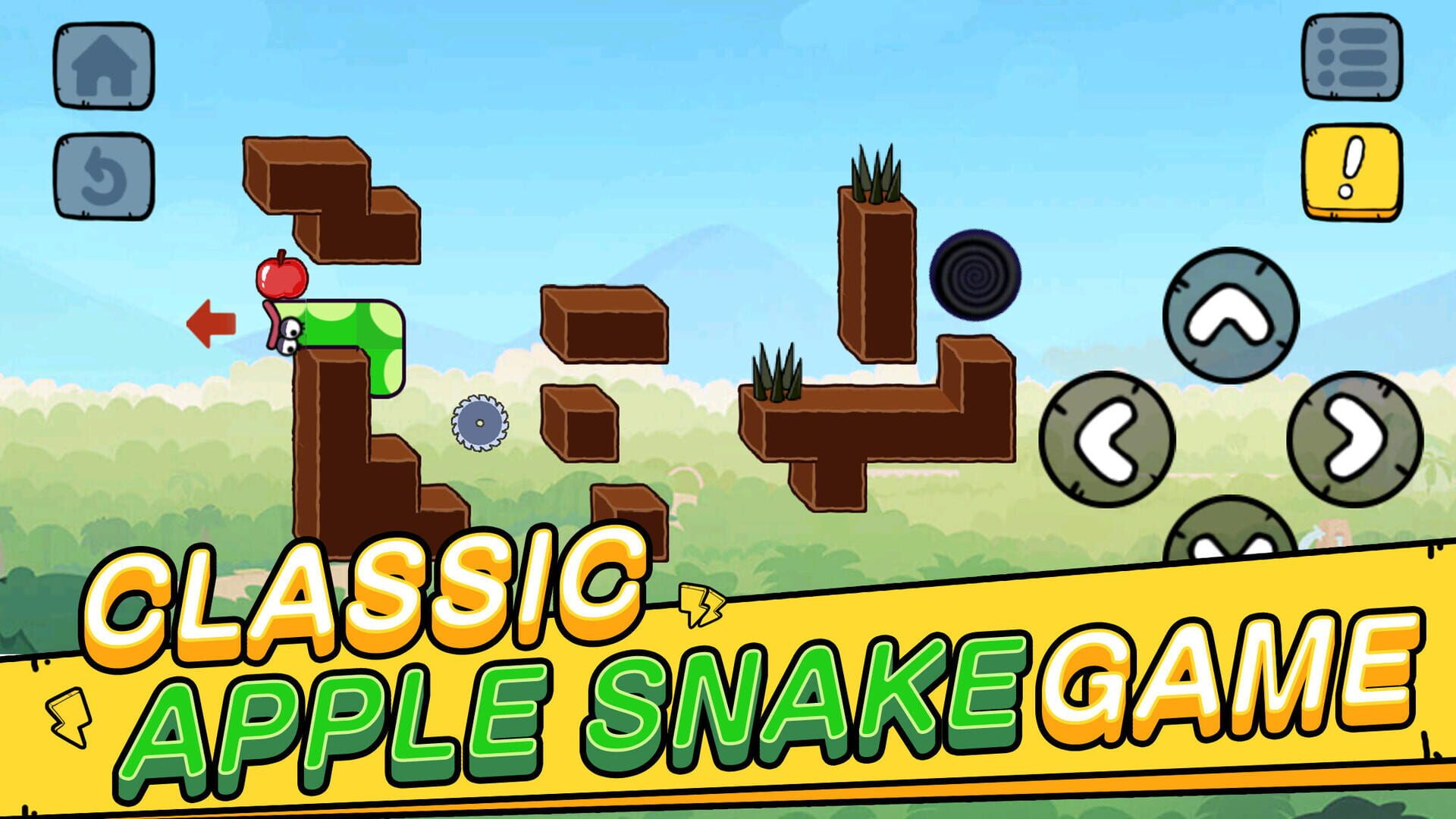 Greedy Apple Worm - Screenshot