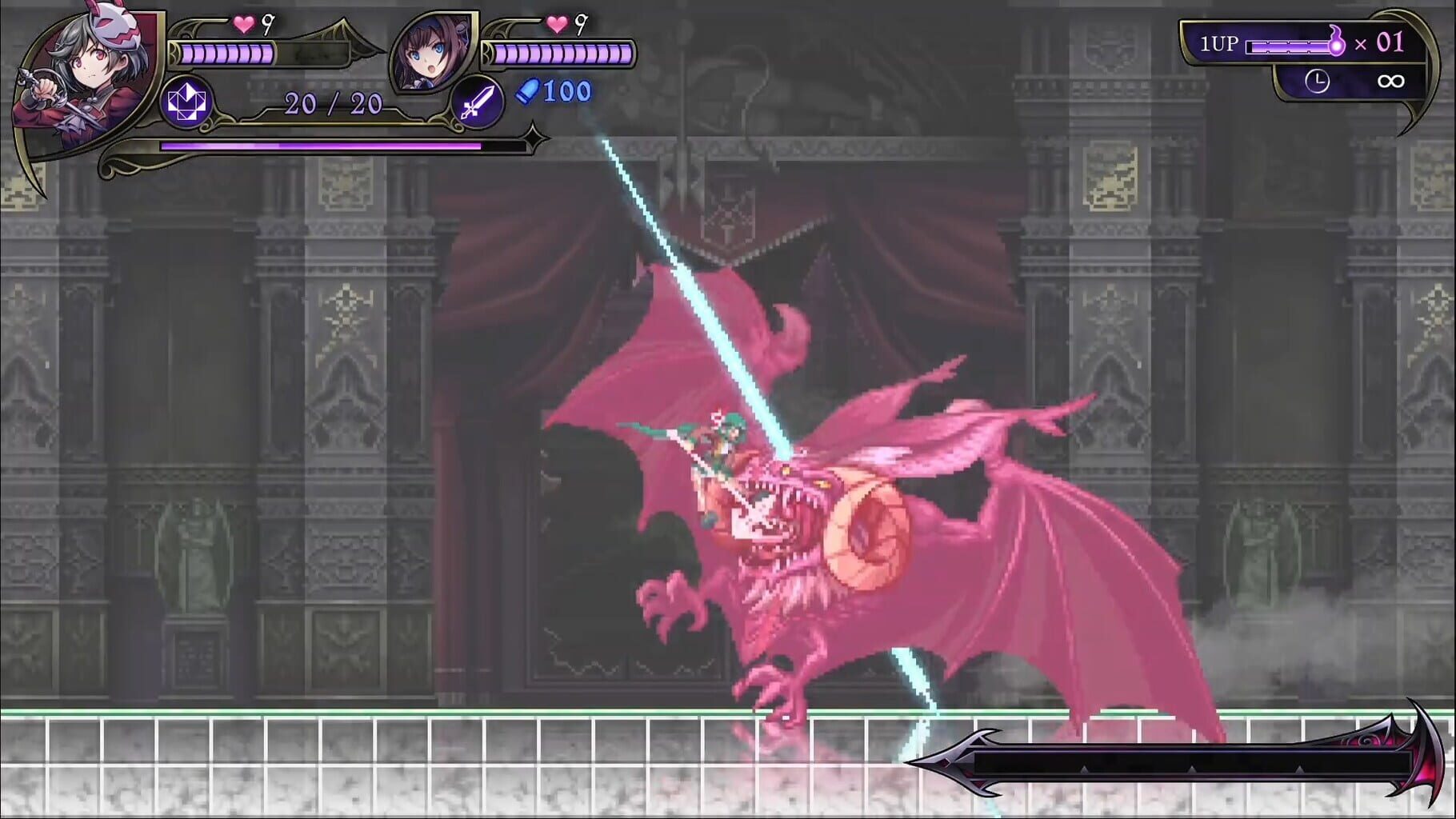 Captura de pantalla - Gal Guardians: Demon Purge