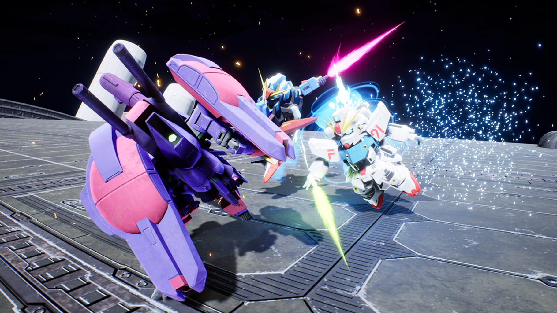 Captura de pantalla - SD Gundam Battle Alliance: Deluxe Edition