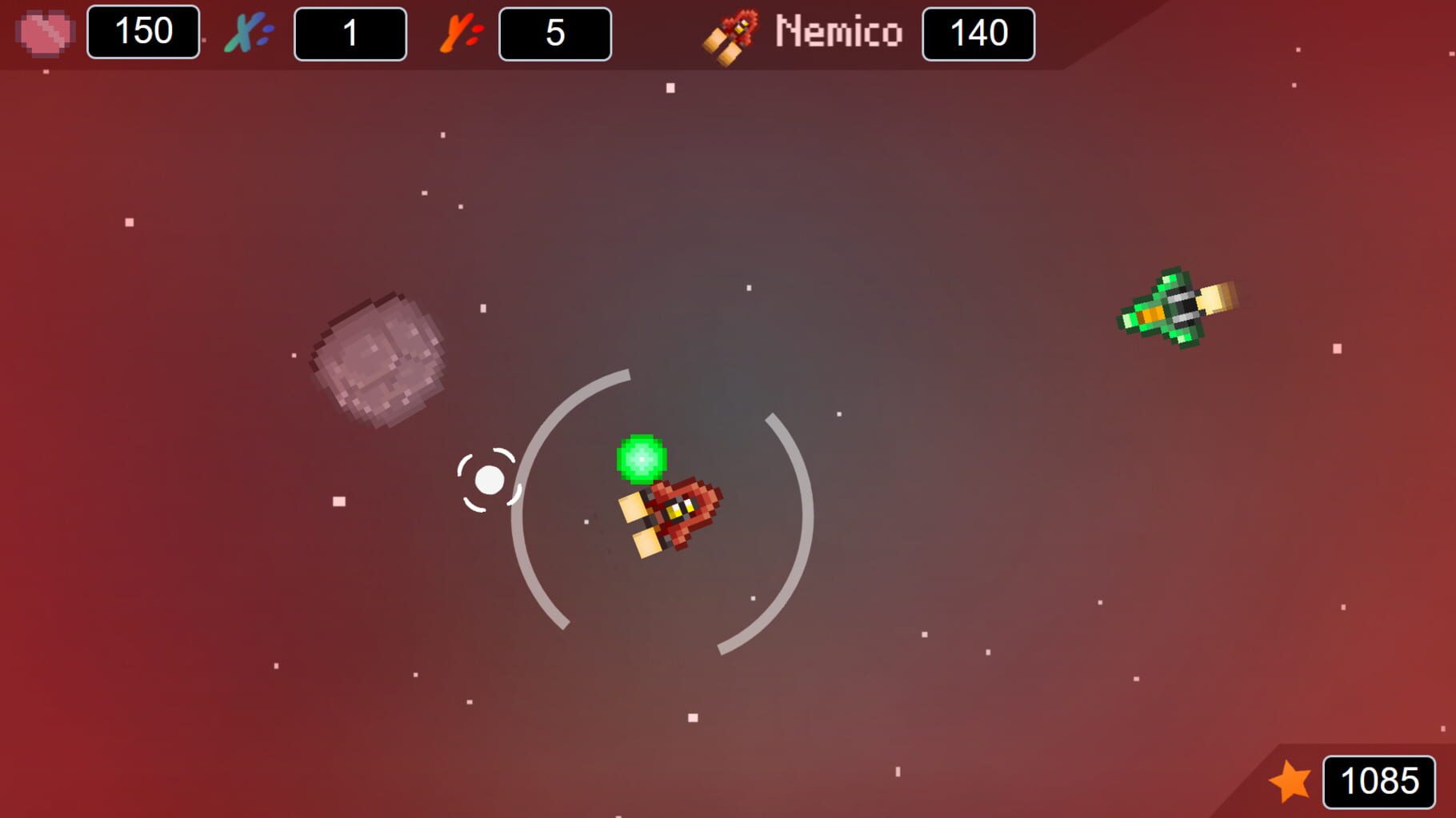 Asteroid screenshot