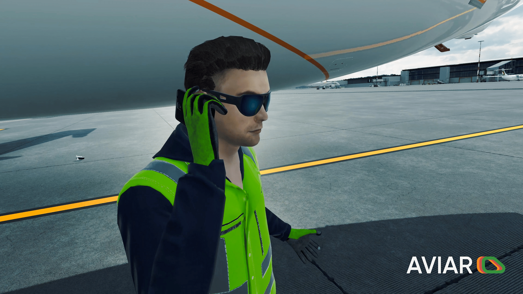 Airport Ground Handling Simulator VR screenshot