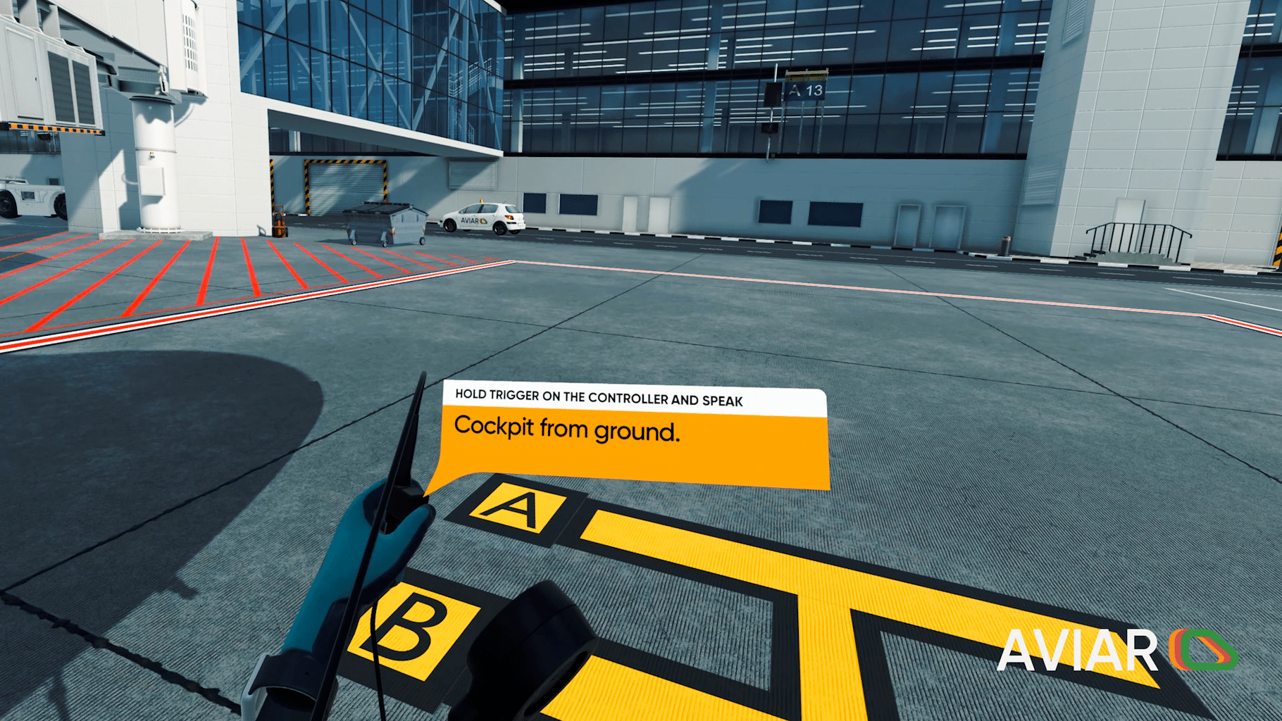 Airport Ground Handling Simulator VR screenshot