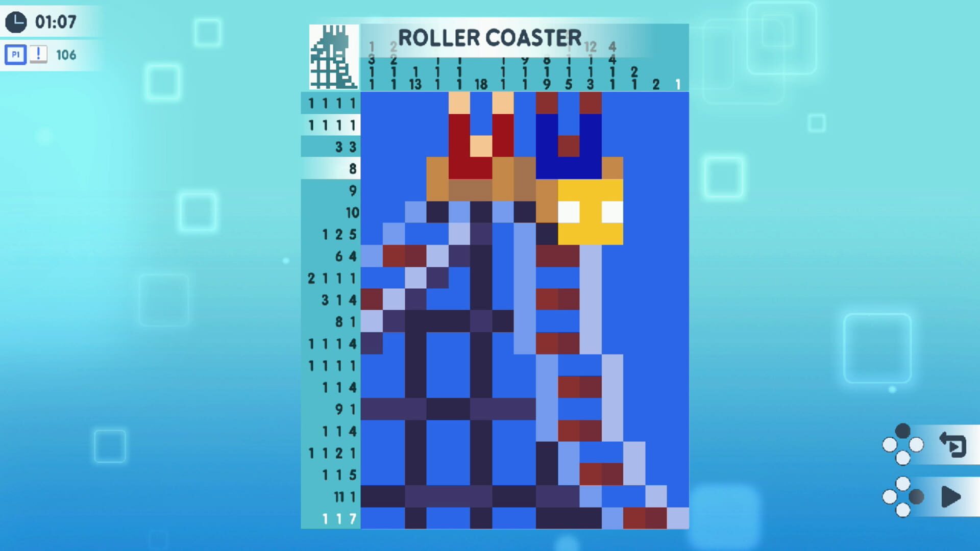 Logic Pic: Love to Solve by Numbers - Screenshot