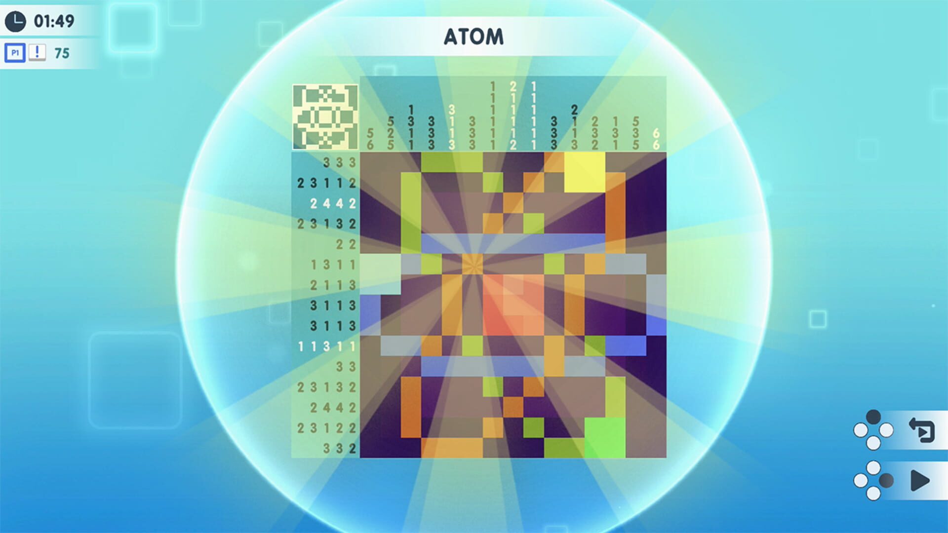 Logic Pic: Love to Solve by Numbers - Screenshot