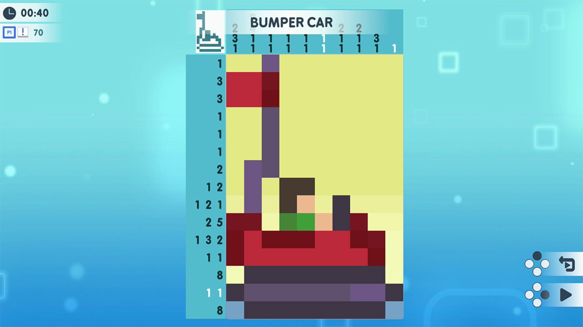 Logic Pic: Love to Solve by Numbers - Screenshot