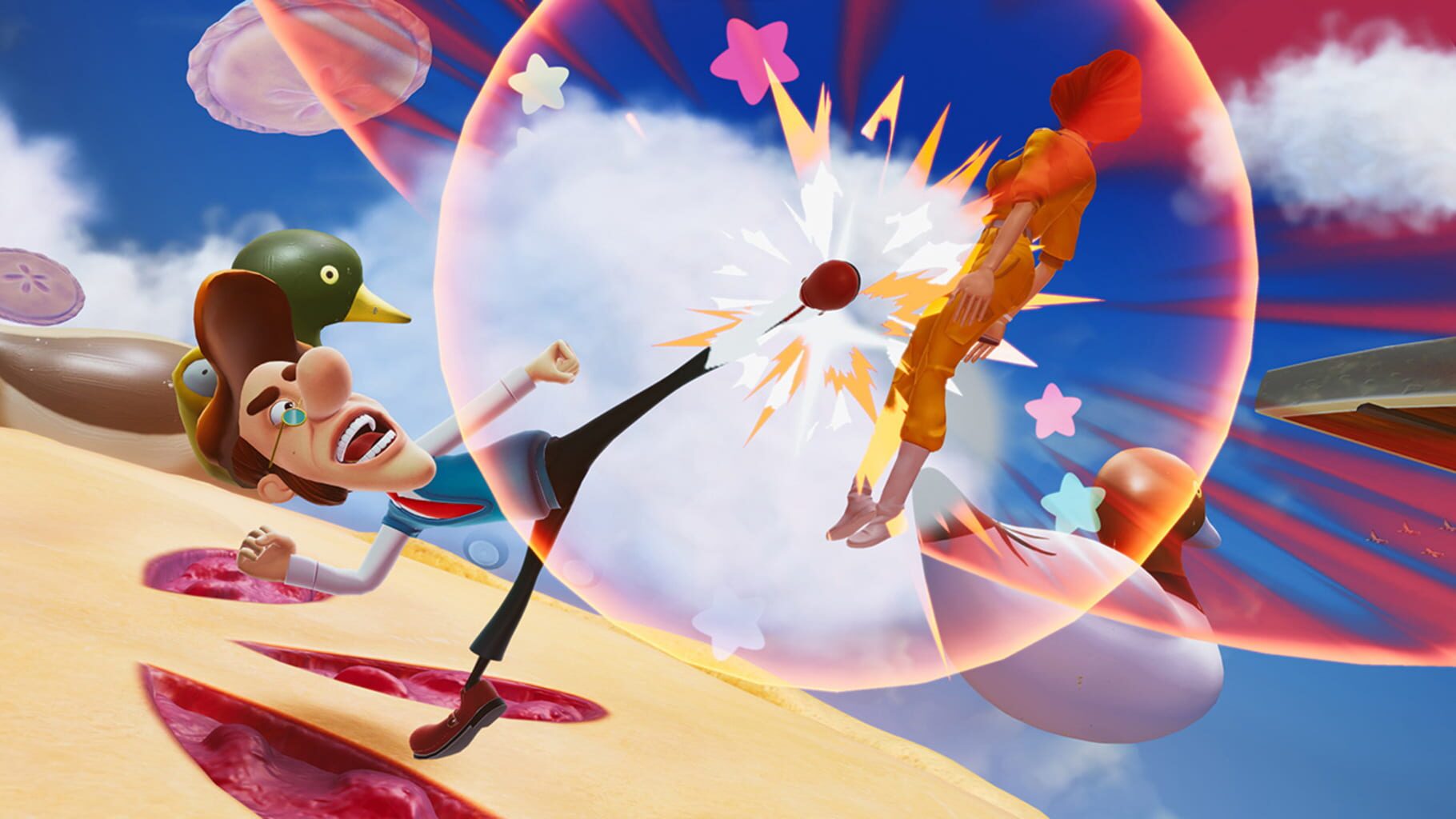 Nickelodeon All-Star Brawl: Hugh Neutron screenshot