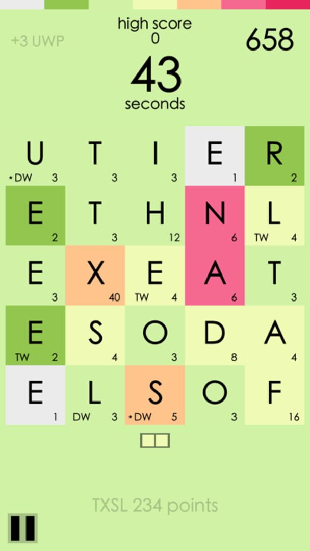 WordHue - Screenshot