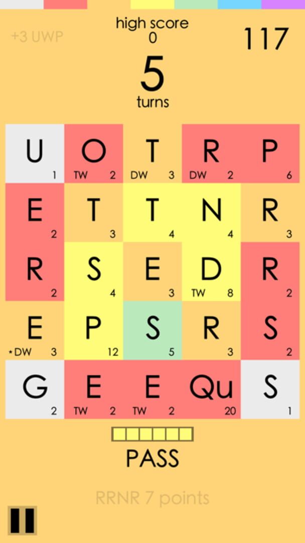WordHue - Screenshot