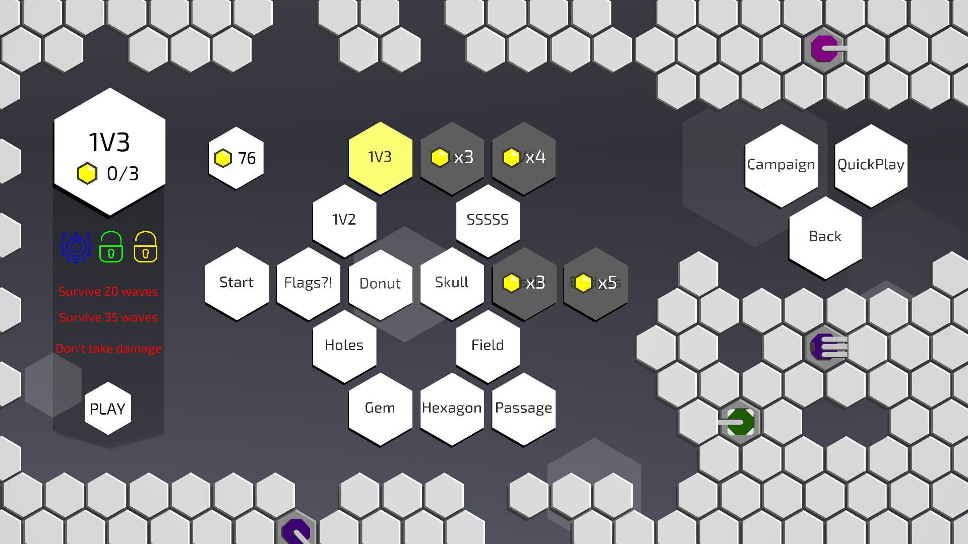 HexTD - Screenshot