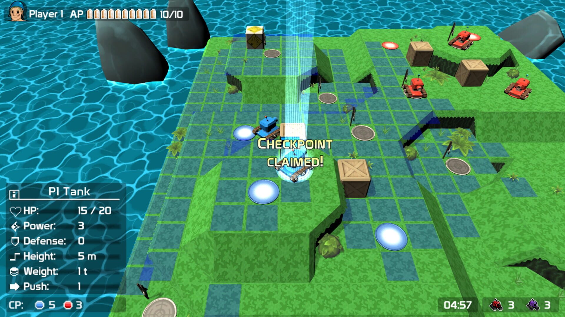 Tank Top Tactics - Screenshot