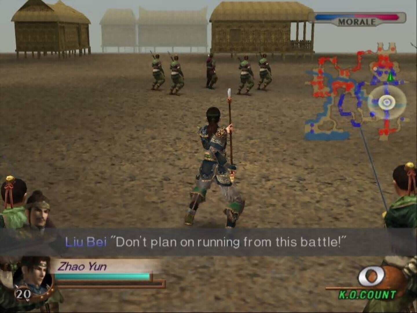 Captura de pantalla - Dynasty Warriors 3