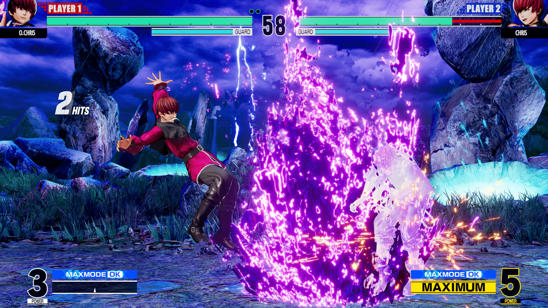 The King of Fighter XV: Characters - Team Awakened Orochi screenshot