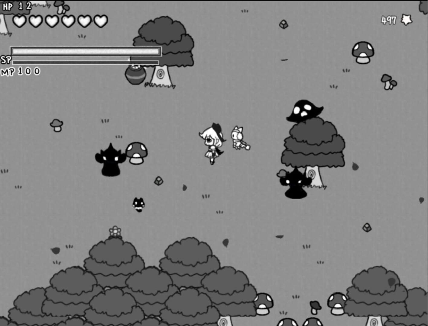 Lonely White - Screenshot