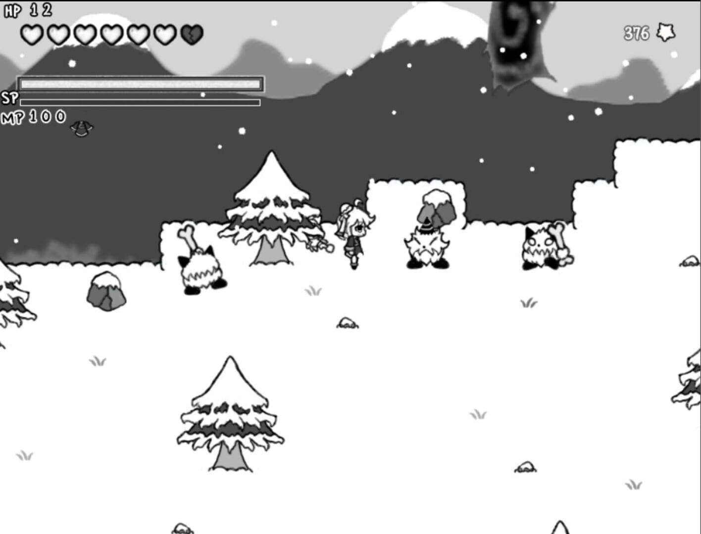 Lonely White - Screenshot
