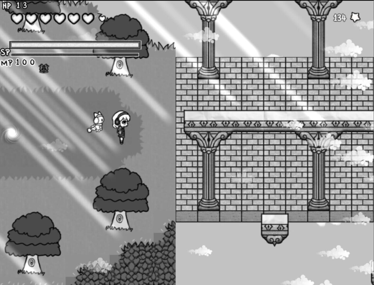 Lonely White - Screenshot
