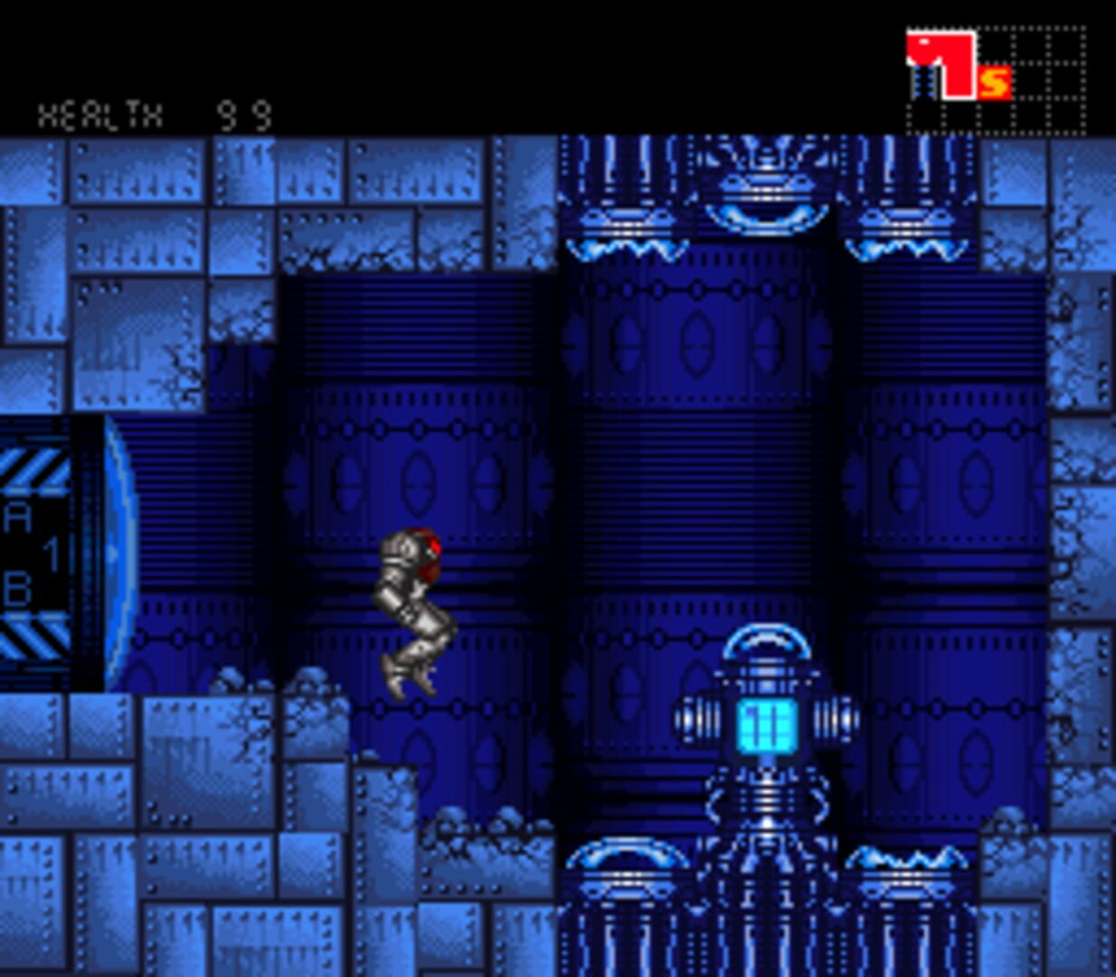 Captura de pantalla - Super Metroid: Darkholme Hospital