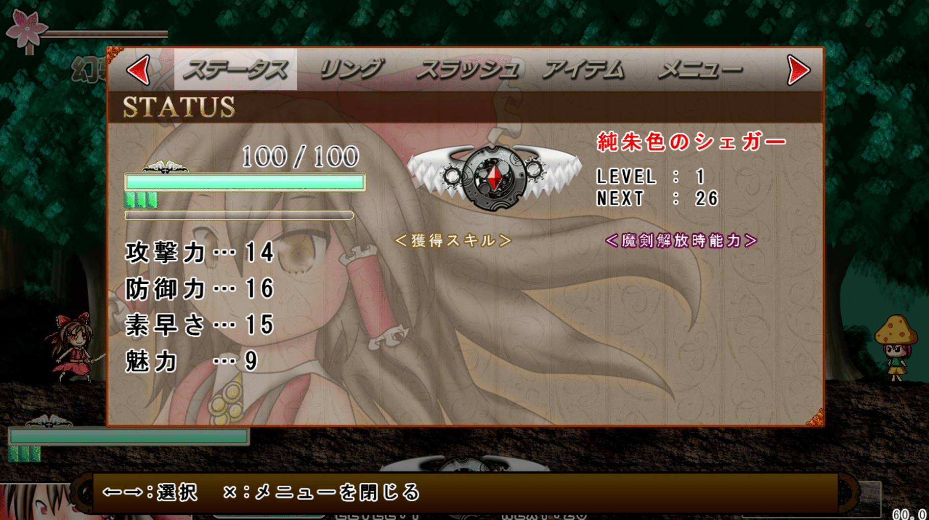 Touhou Mumyouken: Unorganized Heroes screenshot