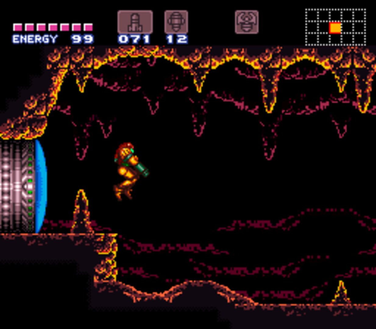 Captura de pantalla - Super Metroid: Nature