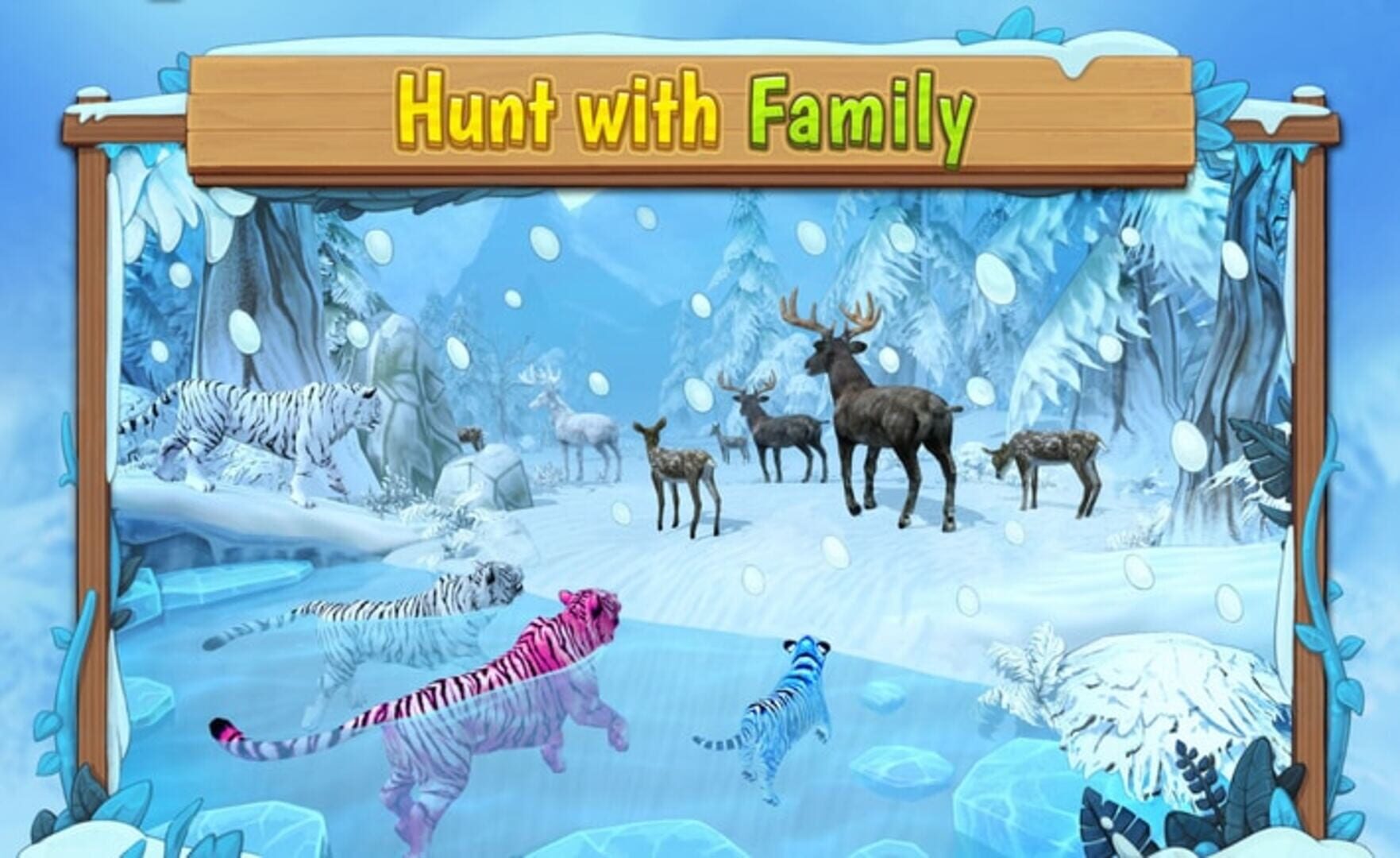 White Tiger Family Sim Online Image