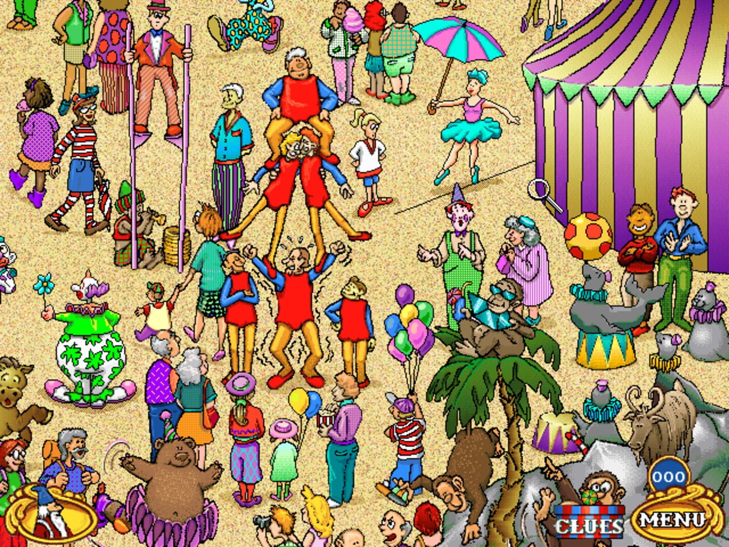 Captura de pantalla - Where's Waldo at the Circus