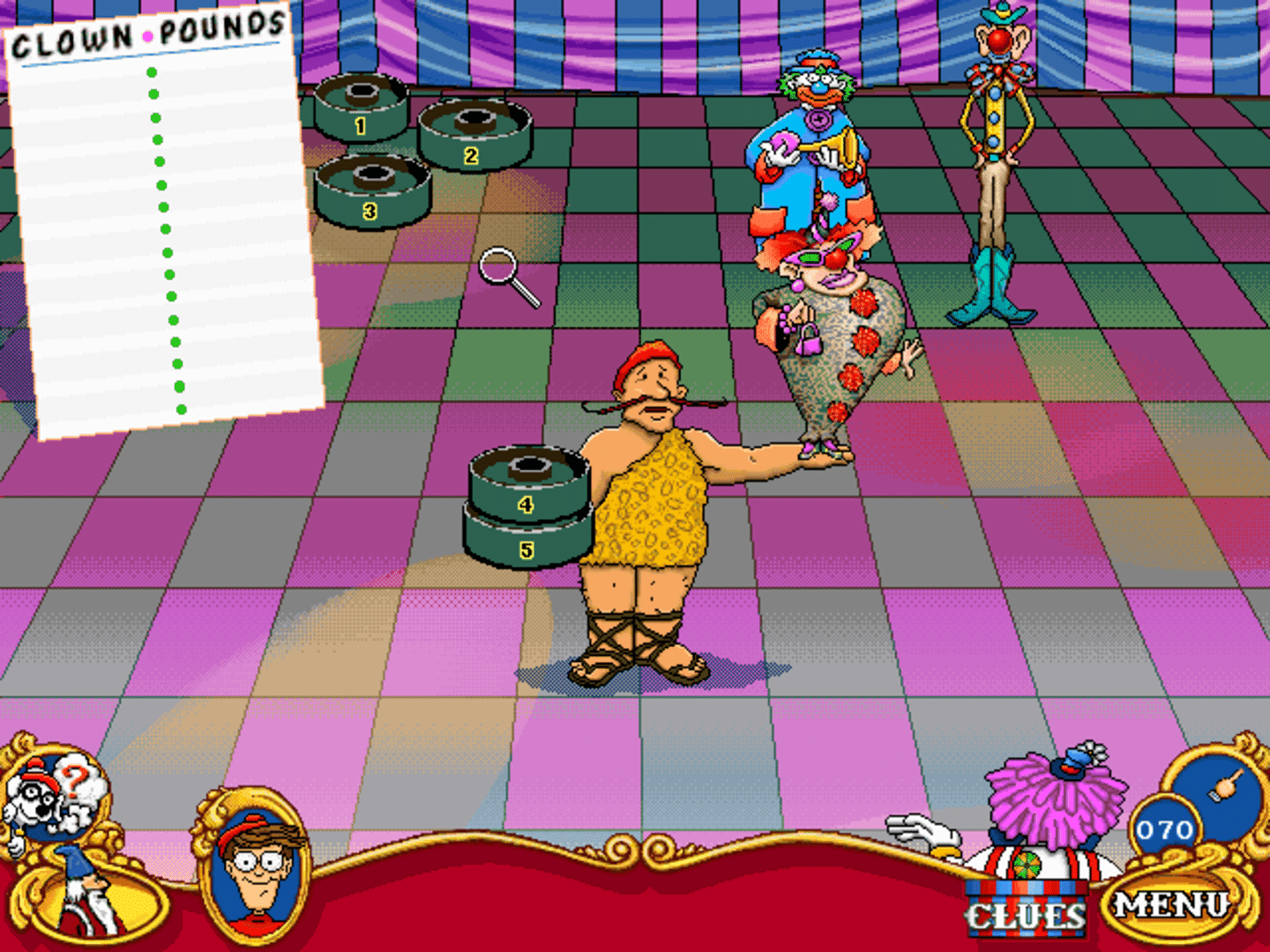 Where's Waldo at the Circus screenshot