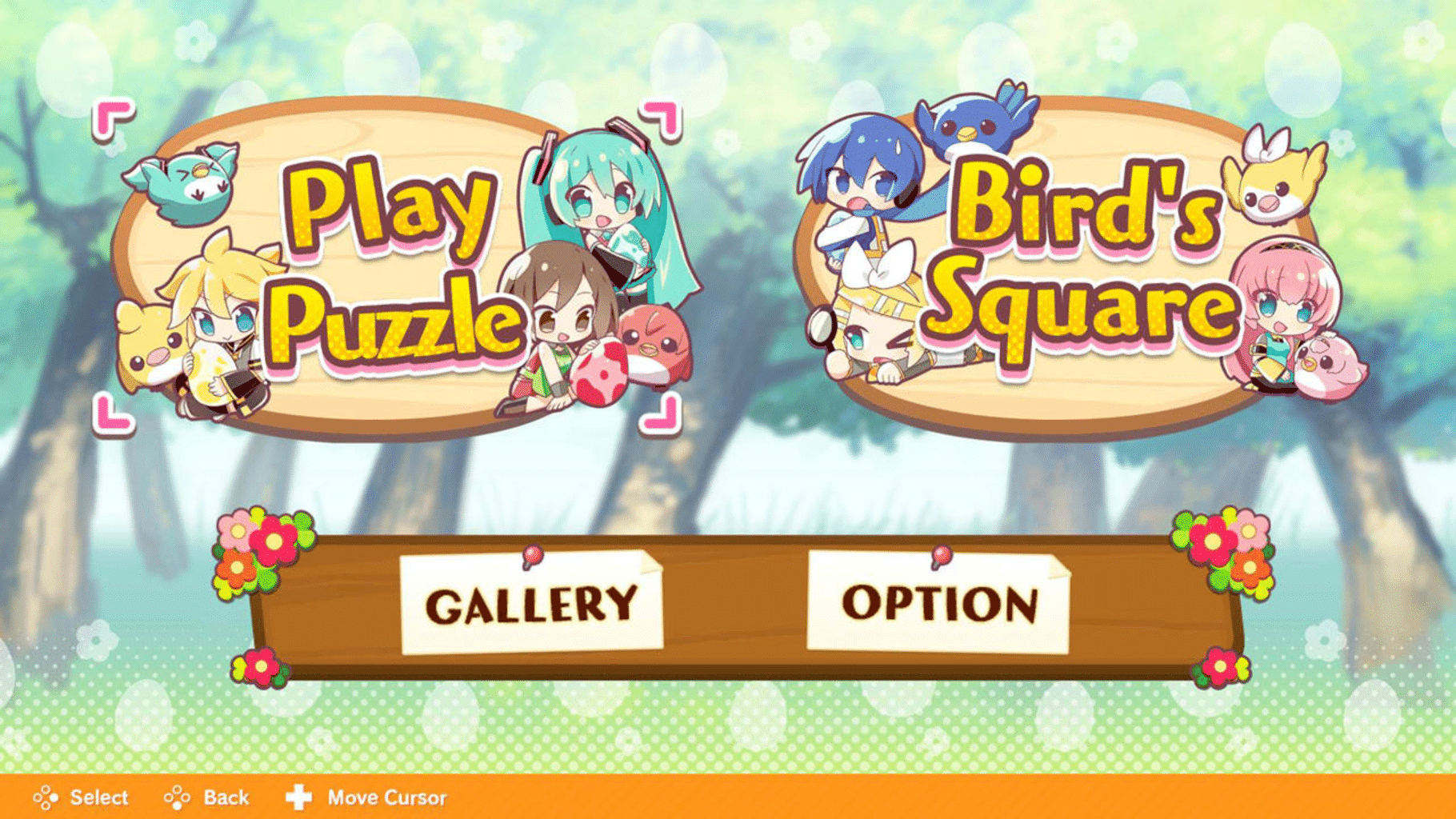 Hatsune Miku Connecting Puzzle Tamagotori: Snow Miku 2022 screenshot