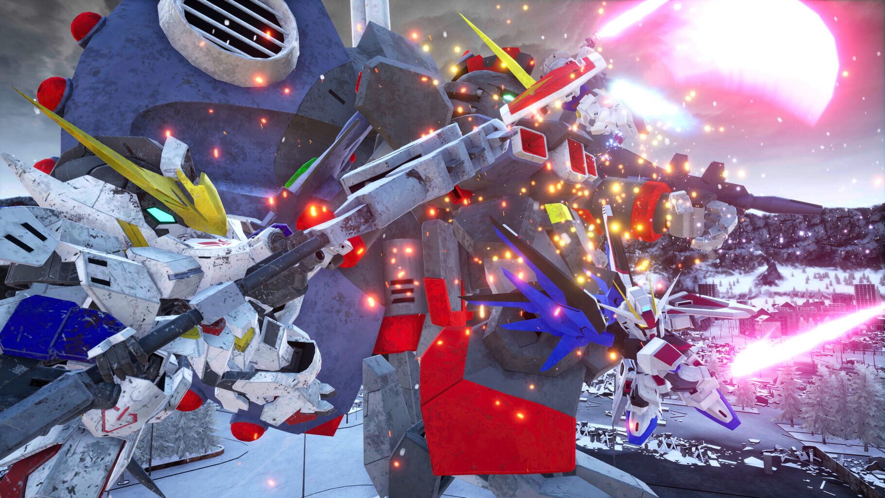 SD Gundam Battle Alliance screenshots