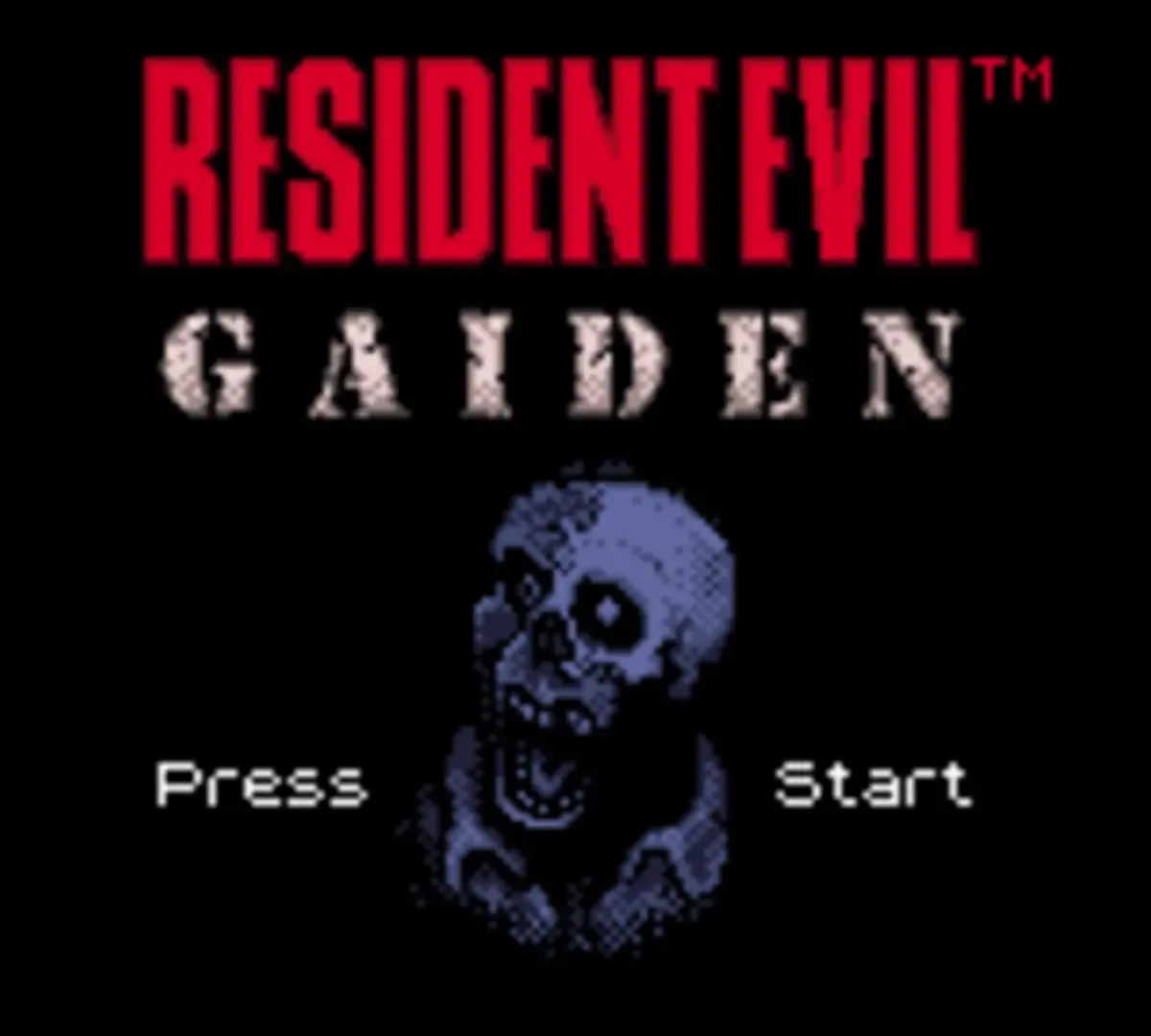 Captura de pantalla - Resident Evil Gaiden