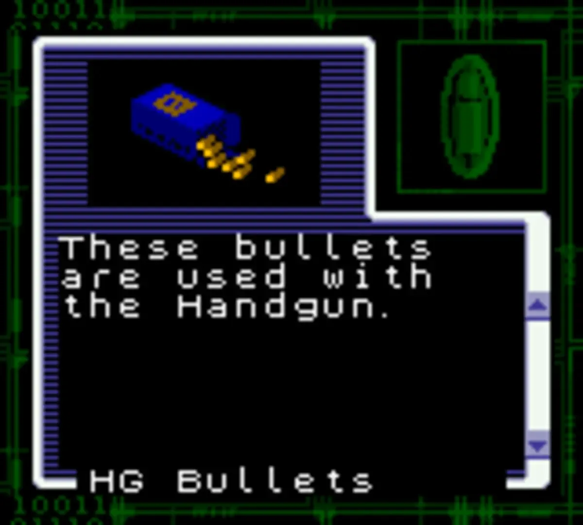 Captura de pantalla - Resident Evil Gaiden
