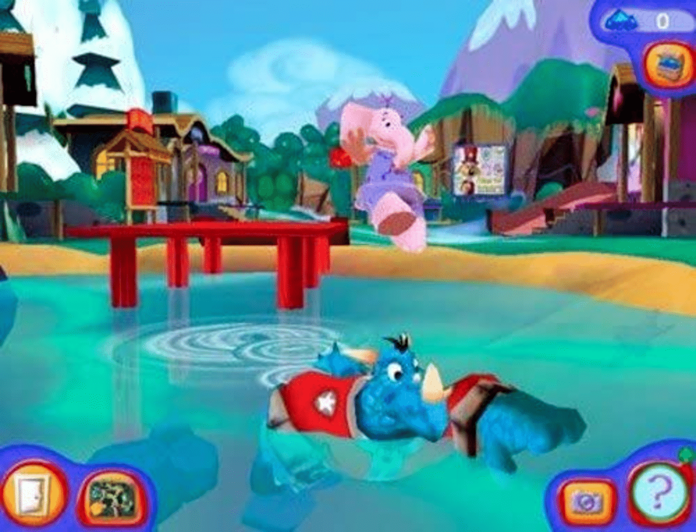 JumpStart 3D Virtual World: Quest for the Color Meister screenshot