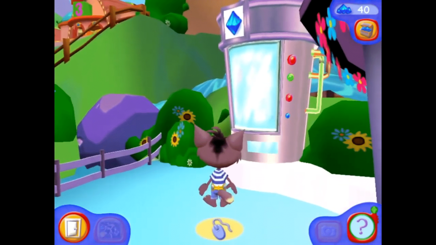 JumpStart 3D Virtual World: The Legend of Grizzly McGuffin screenshot