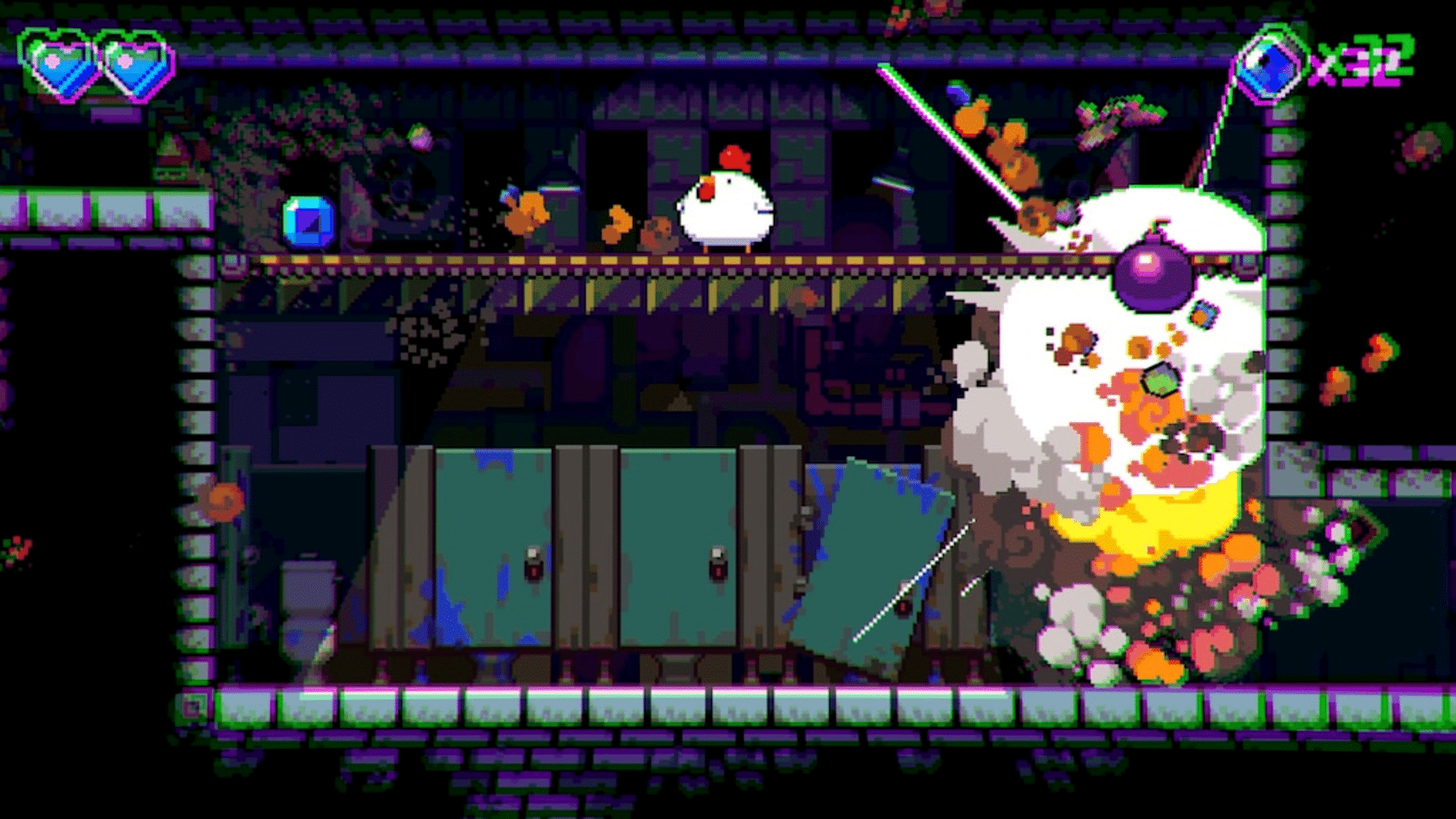 Bomb Chicken screenshot