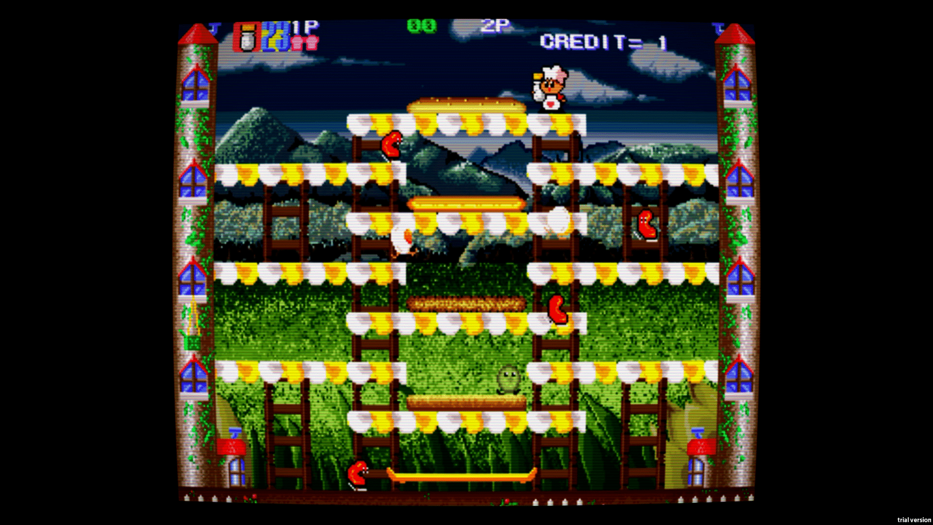 Johnny Turbo's Arcade: Super Burger Time screenshot