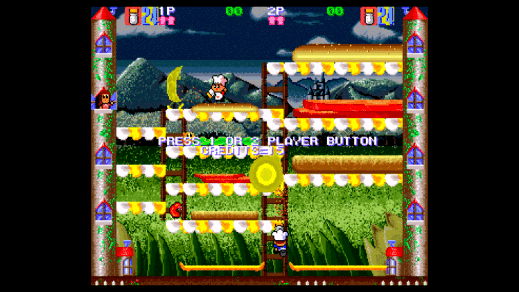 Johnny Turbo's Arcade: Super Burger Time screenshot