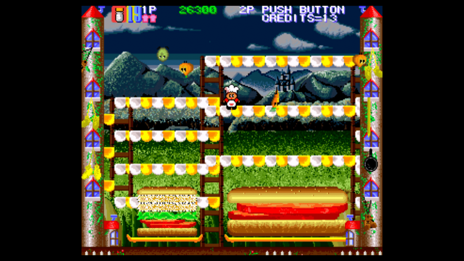 Johnny Turbo's Arcade: Super Burger Time screenshot