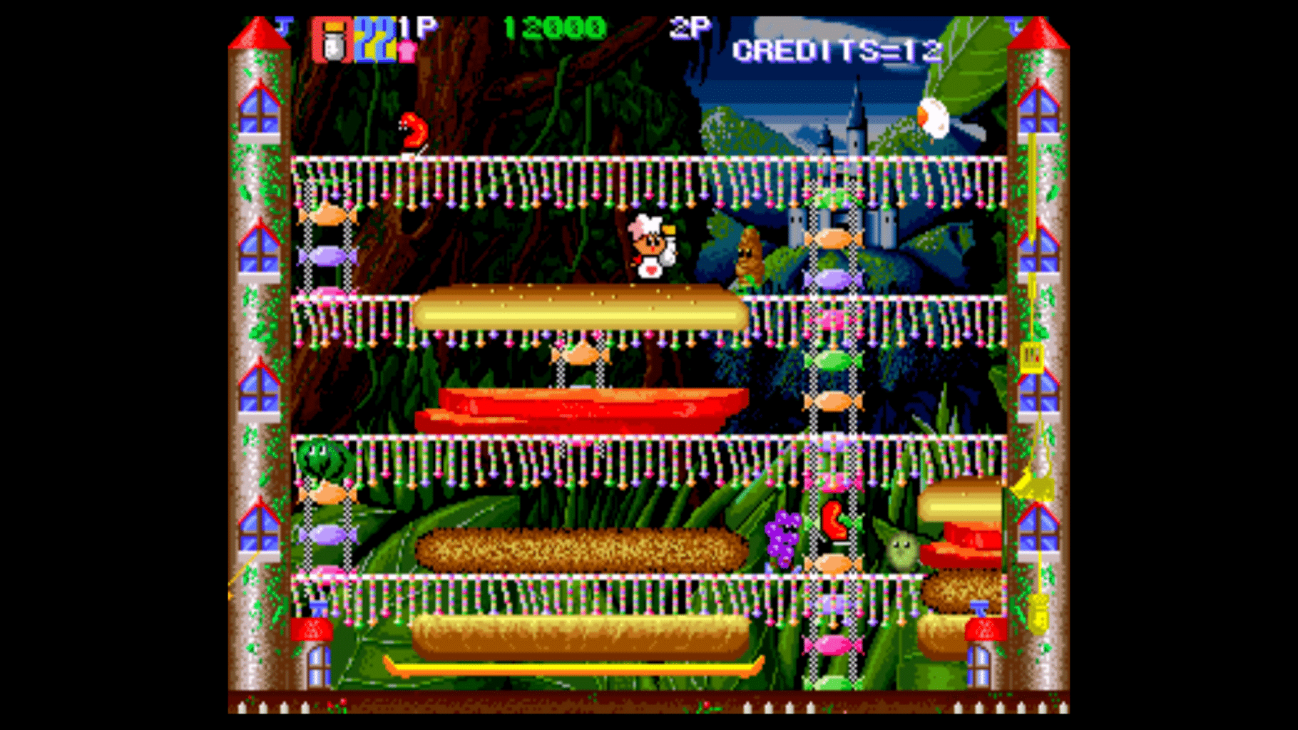 Johnny Turbo's Arcade: Super Burger Time screenshot