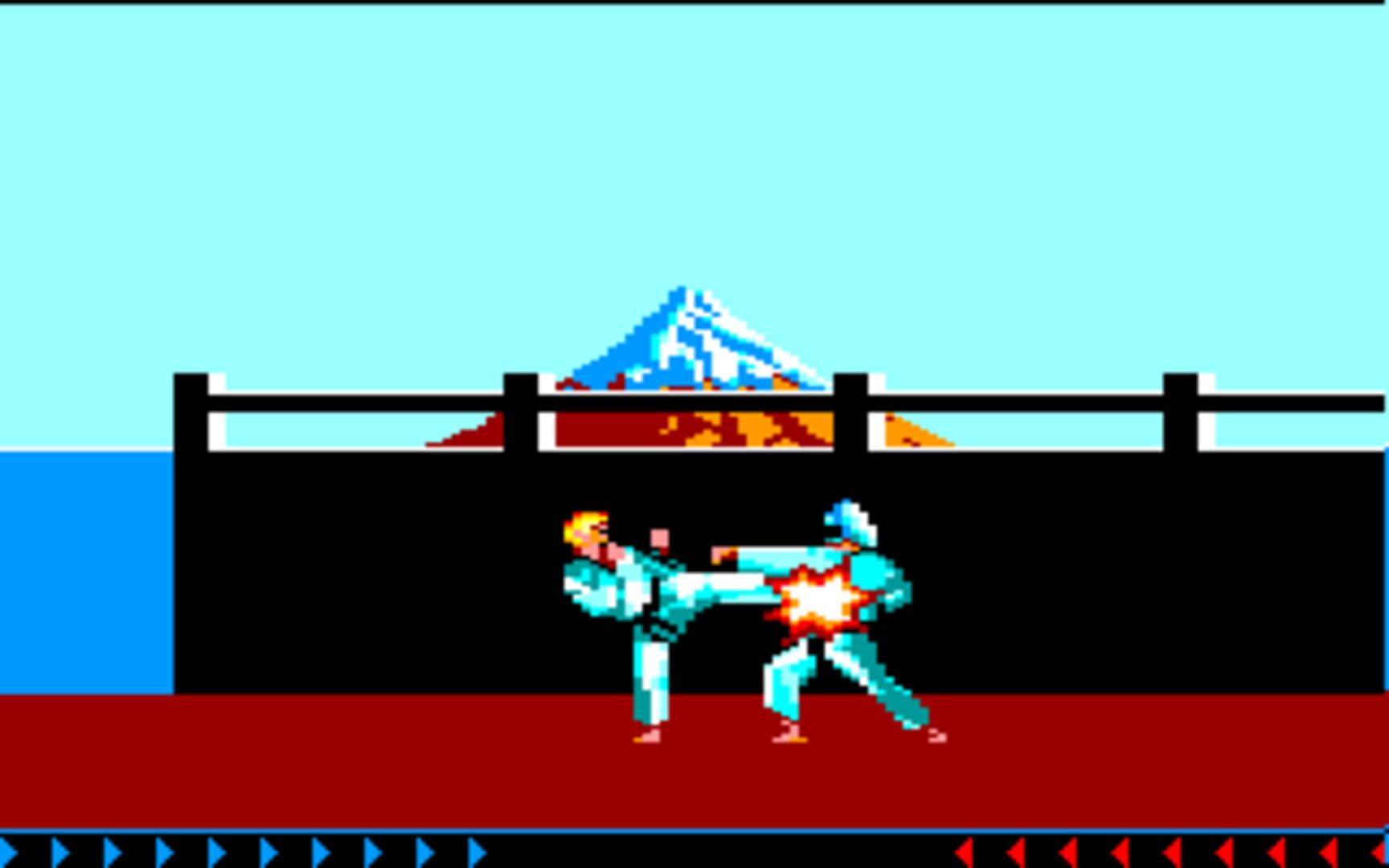 Captura de pantalla - Karateka