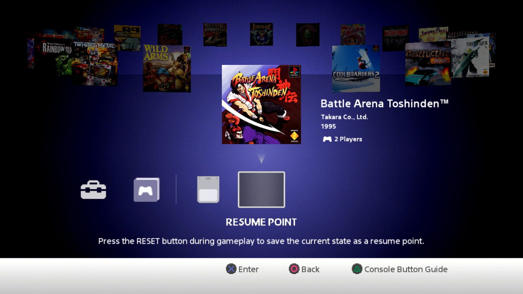 Captura de pantalla - PlayStation Classic